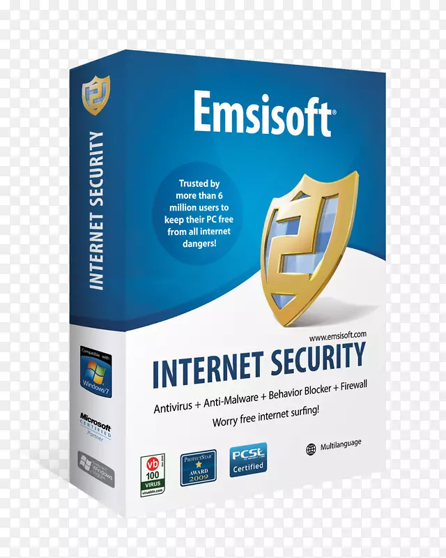 杀毒软件计算机软件ESET NOD 32 emsisoft防恶意软件计算机病毒-软件包