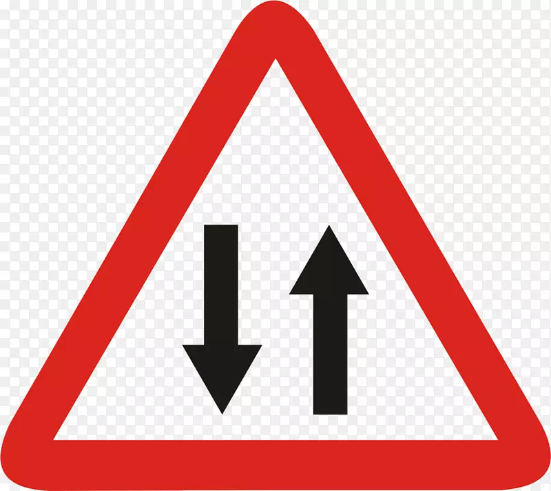 交通标志交通警告标志交叉口-特拉菲科