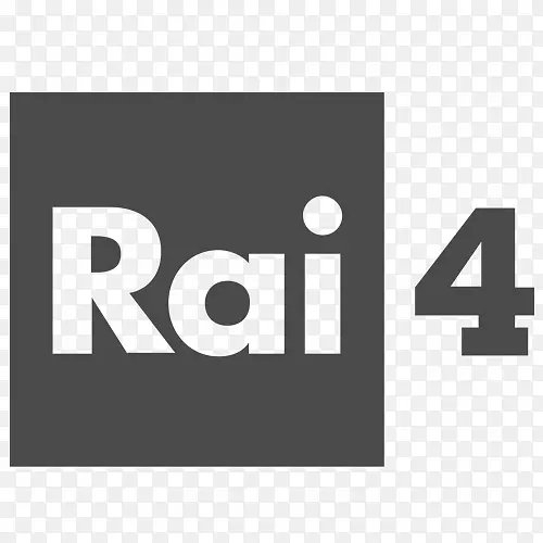 RAI 4电视RAI 1标志-智能手机