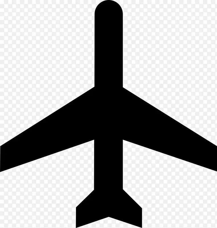 飞机电脑图标剪贴画-飞机