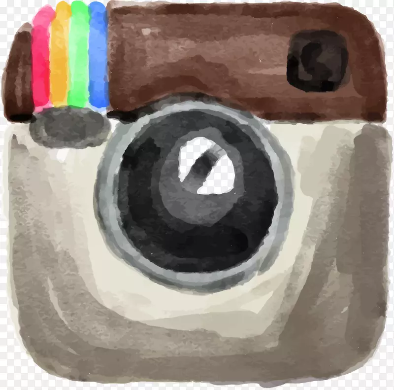 丽娜胃镜摄影Instagram印刷Instagram水彩画