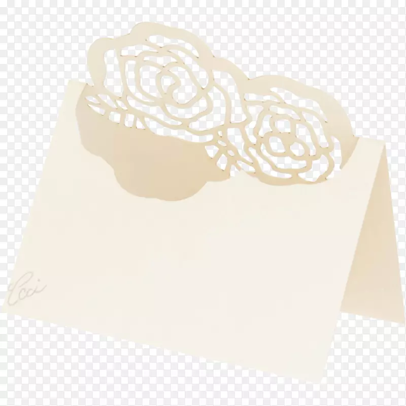 纸字体-牡丹插图