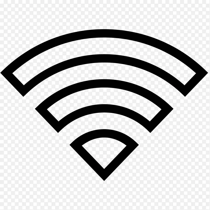 Wi-fi热点计算机图标路由器-wifi徽标ai