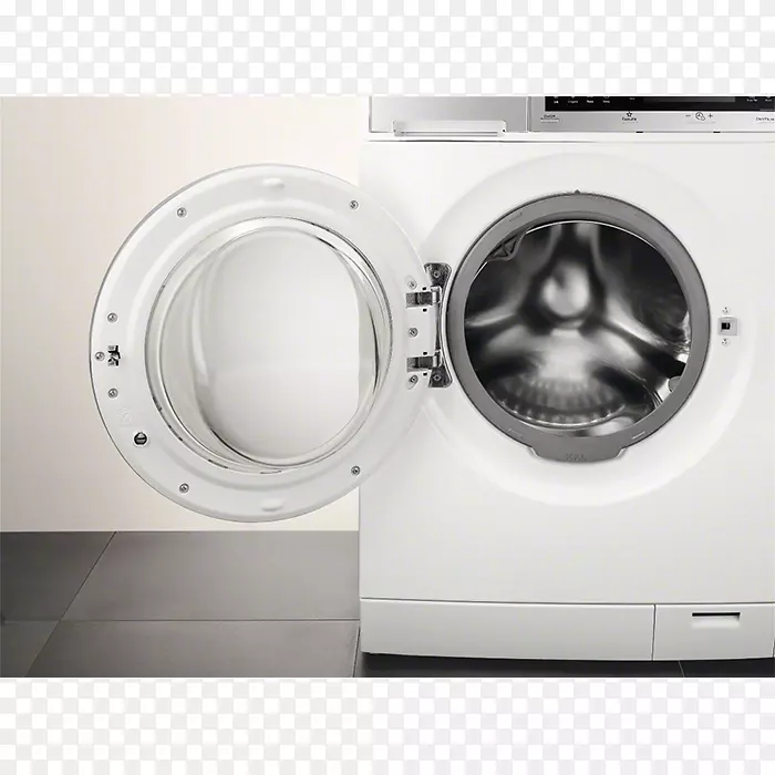 洗衣机ELEXewf1486gdw a+a b级8kg 1400000旋转洗衣机家用电器烘干机
