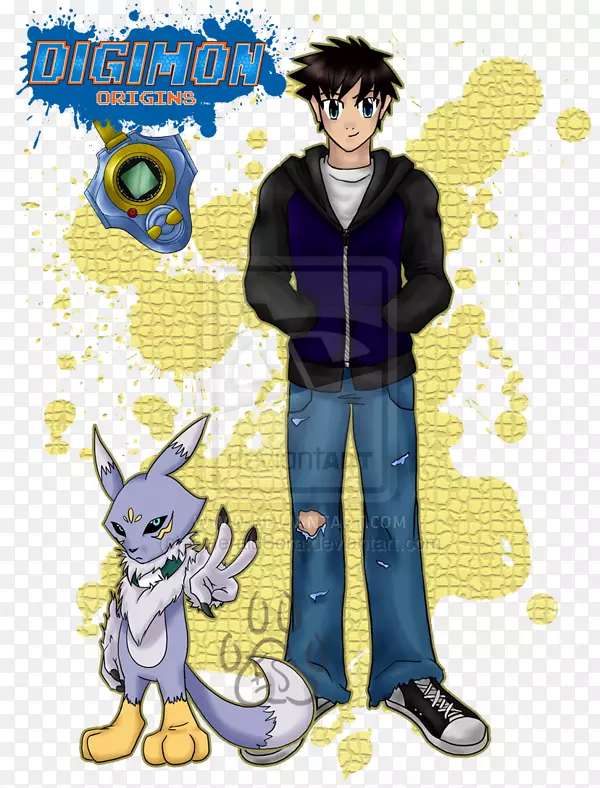 艺术家作品DeviantArt-Digimon Davis