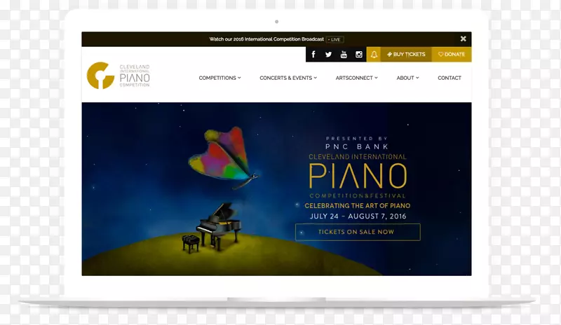 展示广告多媒体品牌钢琴表演
