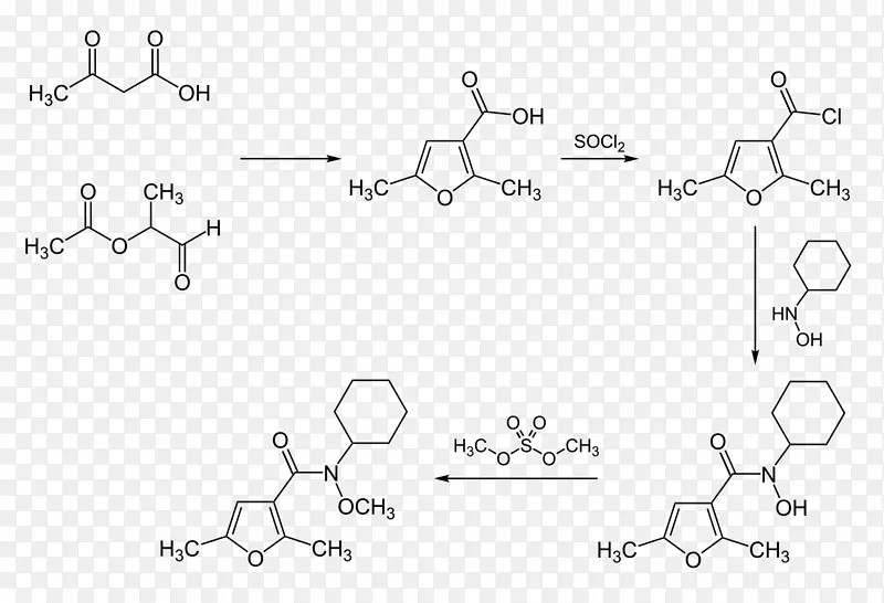 糠醛-2-呋喃酰胺呋喃化合物五氯酚的合成