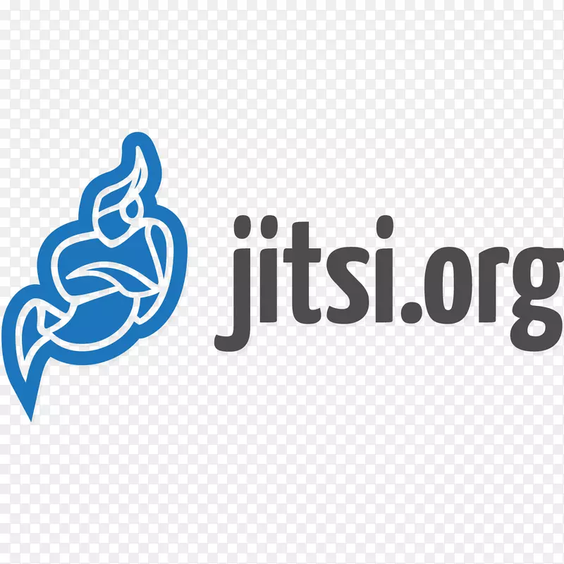 Jitsi免费开源软件web浏览器WebRTC-徽标广场