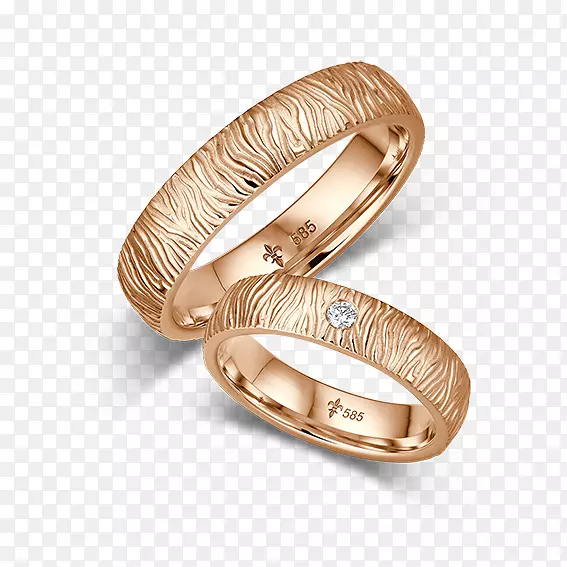 结婚戒指，黄金订婚戒指，齐龙zł本-戒指