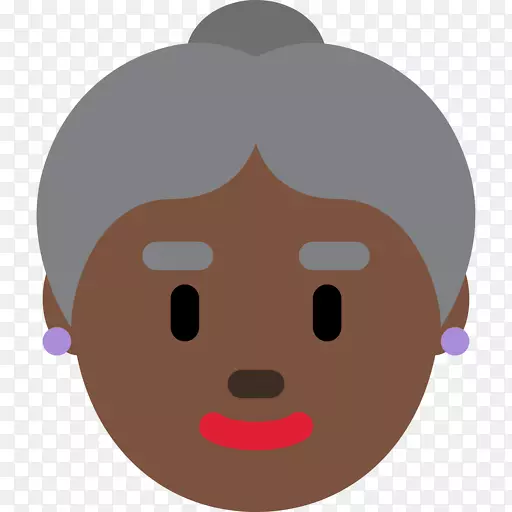 Emojipedia女士深色皮肤-表情符号