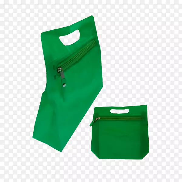 袋绿色包装和标签袋
