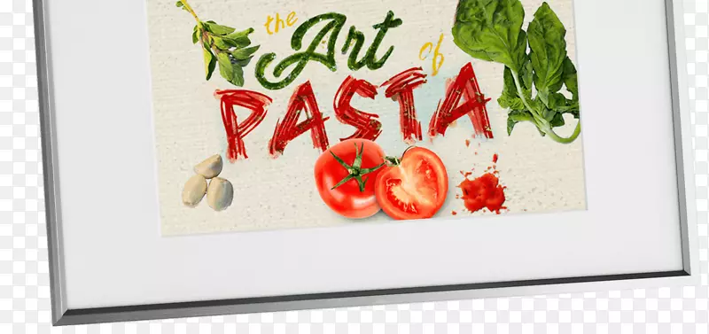 番茄天然食品图片框字体-番茄