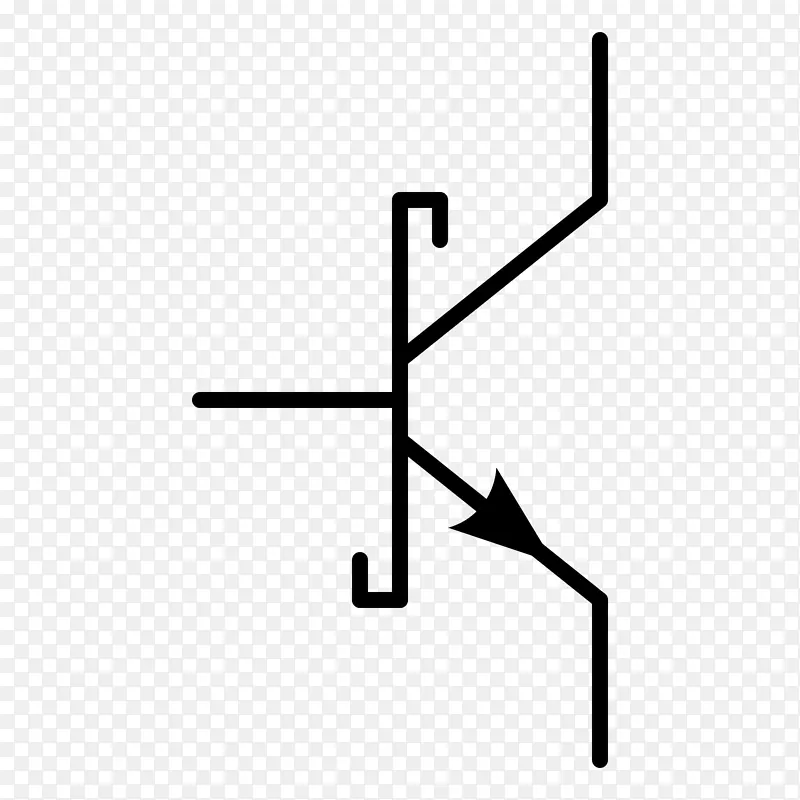 双极结晶体管电子符号肖特基二极管光电晶体管符号