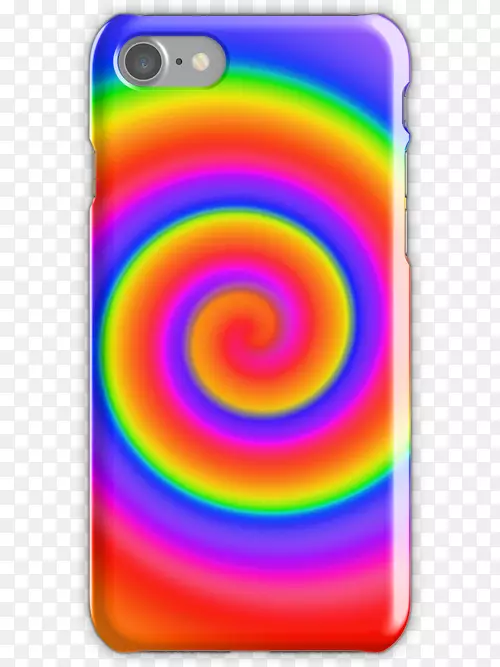 手机配件-彩色漩涡