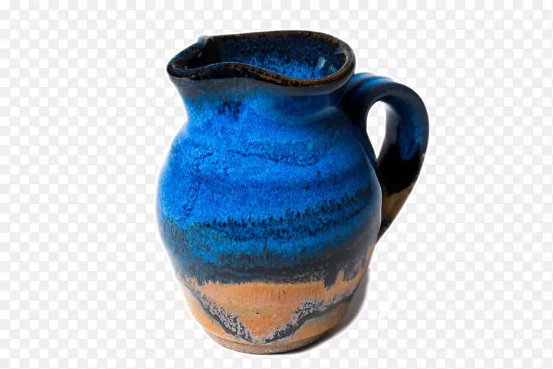 陶瓷花瓶陶器钴蓝花瓶
