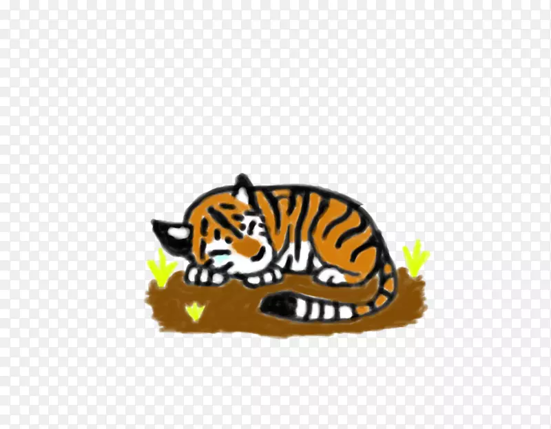 虎猫标志牌字体-老虎