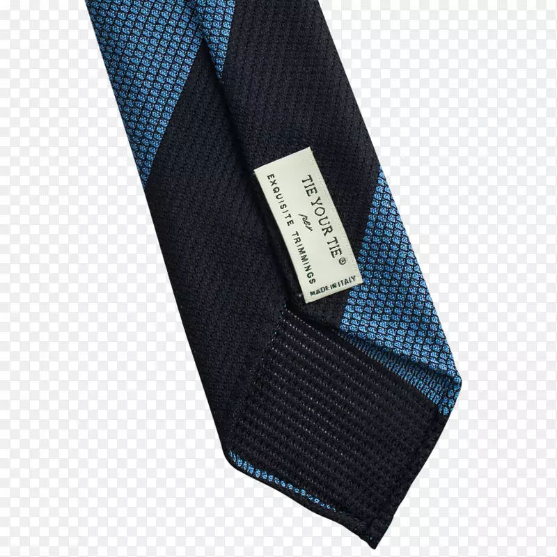 领带电蓝色设计