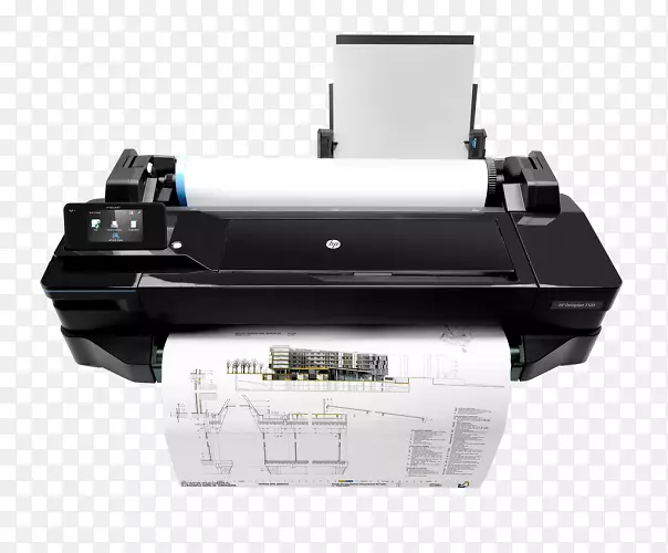 惠普宽频打印机惠普设计t 120绘图仪惠普