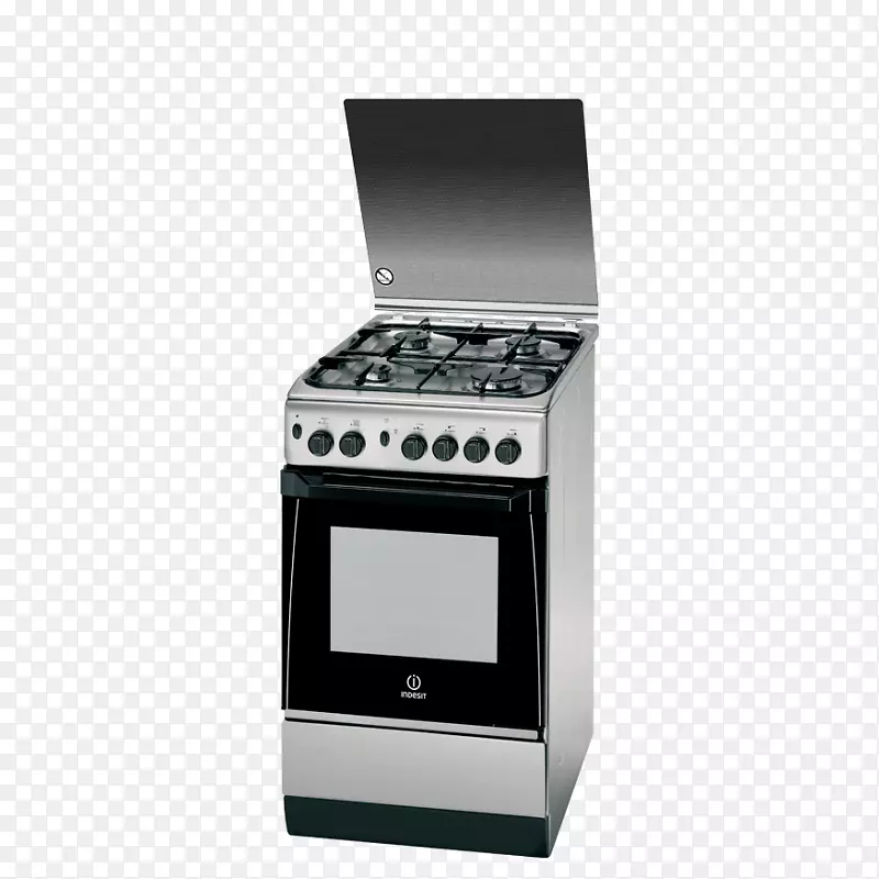 煤气炉烹饪范围：Fogo o a gás Indesit针织1g21s(X)/i厨房-厨房