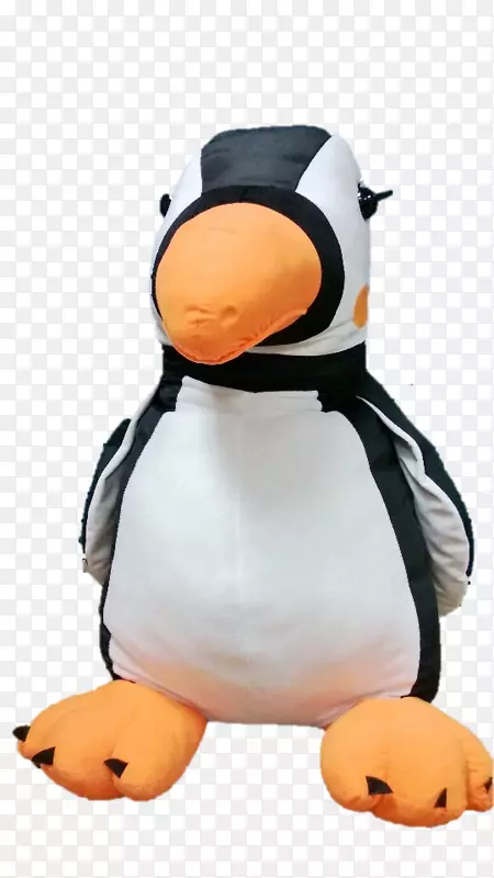企鹅填充动物&可爱的玩具材料-企鹅