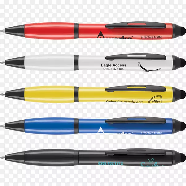 圆珠笔荧光笔塑料铅笔