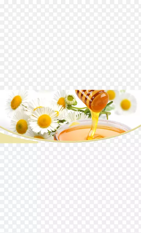 蜂蜜甘菊冻酸奶橙汁蜜蜂蜂蜜