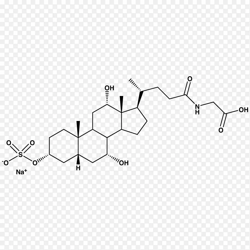 胆汁酸化学牛磺胆酸化学配方硫酸钠