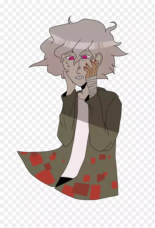 角色扮演头饰服装-komaeda danganronpa