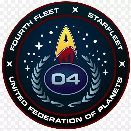 徽号星际迷航徽章标志联合行星联合会-角色扮演标志
