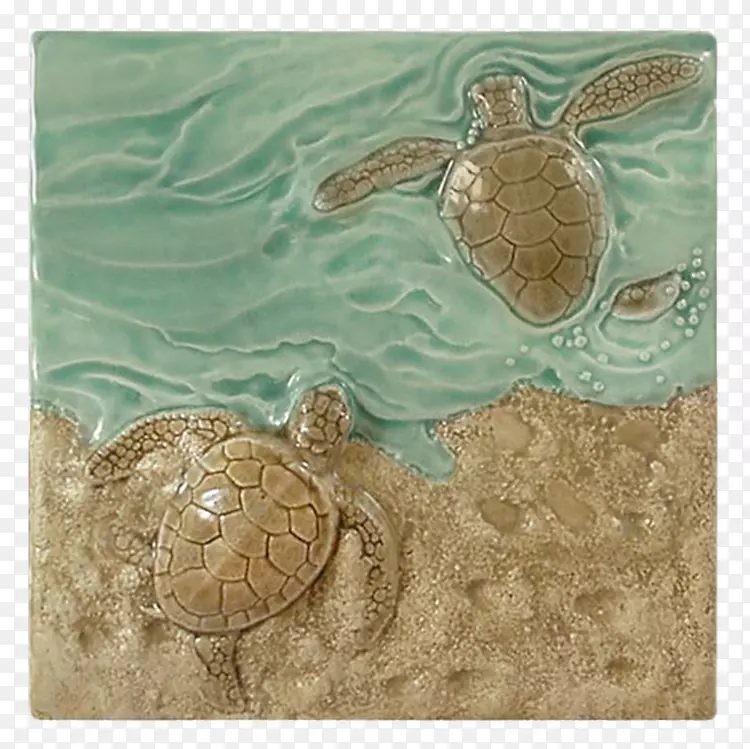 海龟瓷砖玻璃龟