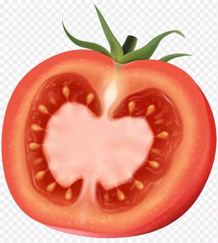 梅花番茄剪贴画-番茄