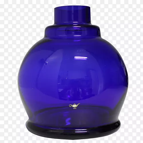 玻璃瓶钴蓝塑料玻璃