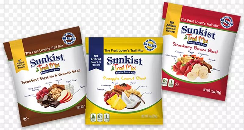 早餐麦片粥，苏克斯特汽水饮料，风味食品-Sunkist
