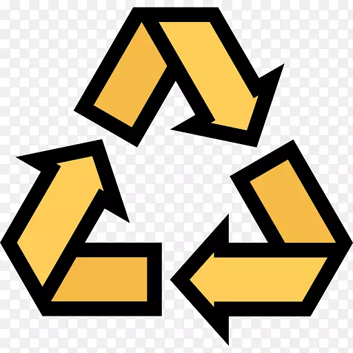 回收符号塑料计算机图标.回收箭头