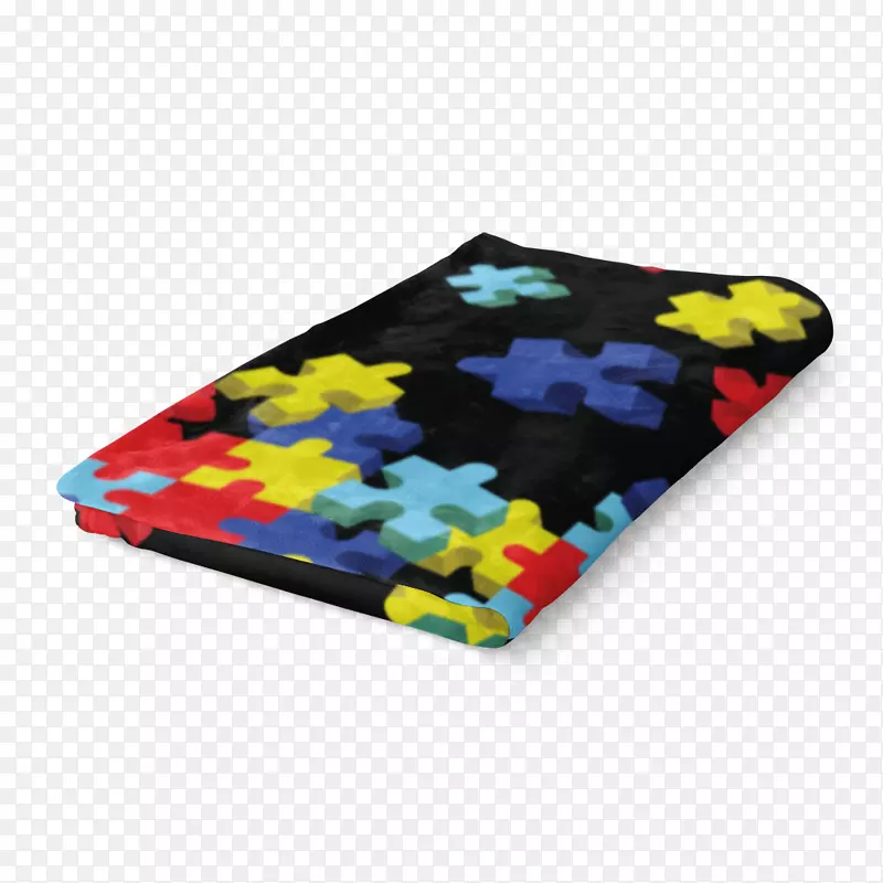 纺织长方形-自闭症和拼图