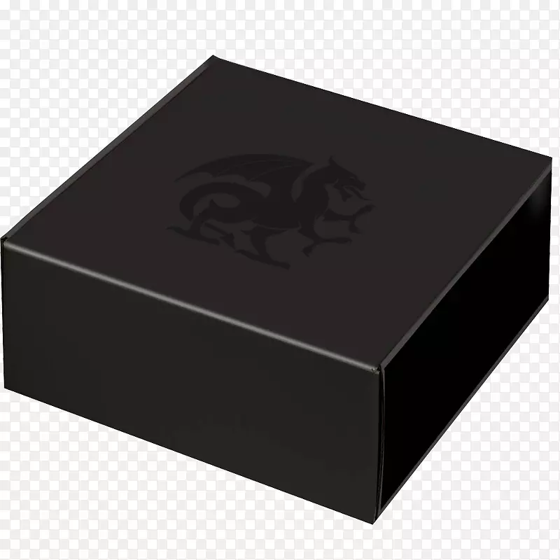 黑色咖啡桌白色方框黑色礼品盒