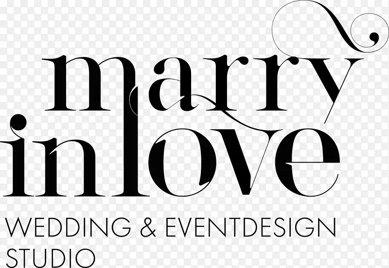 婚恋婚纱设计标志字体设计