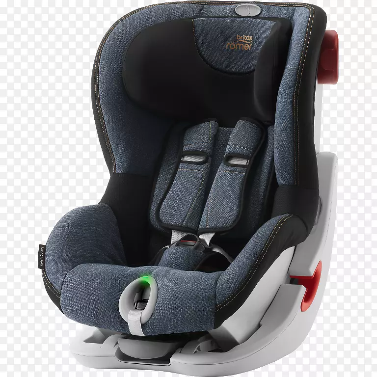 Britax r mer King II ats婴儿和蹒跚学步的汽车座椅安全带ISOFIX-buxus