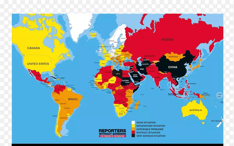 记者无国界记者自由世界新闻自由指数-记者日