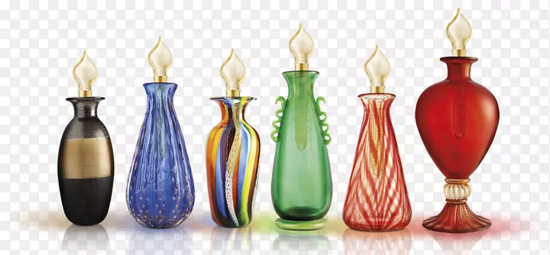 慕拉诺玻璃瓶香水威尼斯玻璃威尼斯商人香水