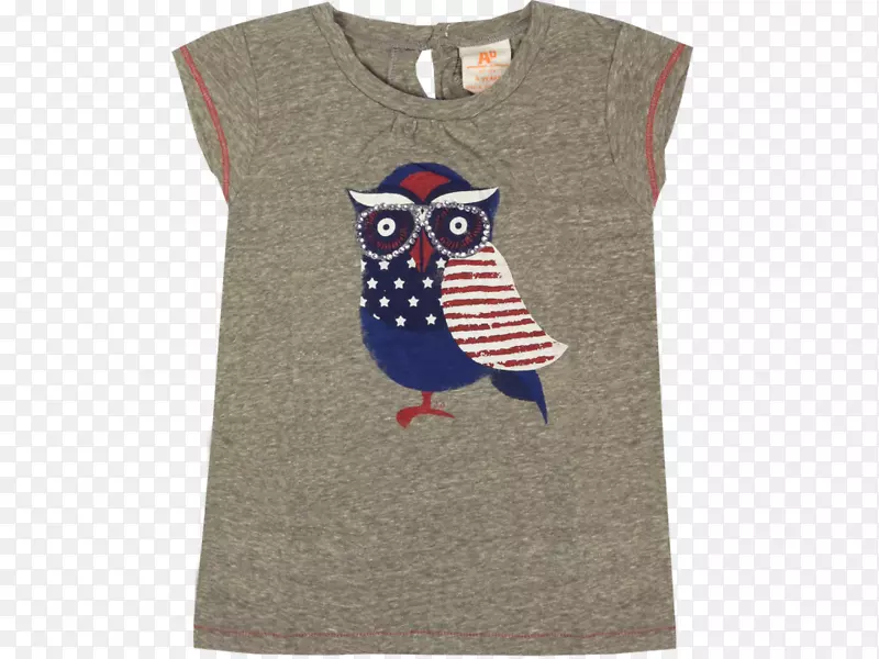 OWL t恤纺织品袖子外套-OWL