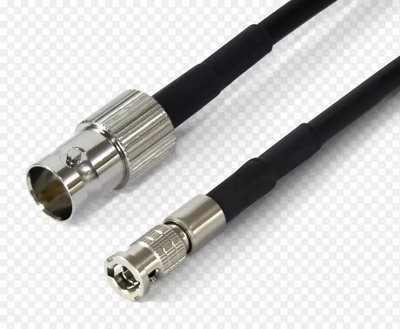 同轴电缆电连接器bnc连接器电缆光纤立体声同轴电缆