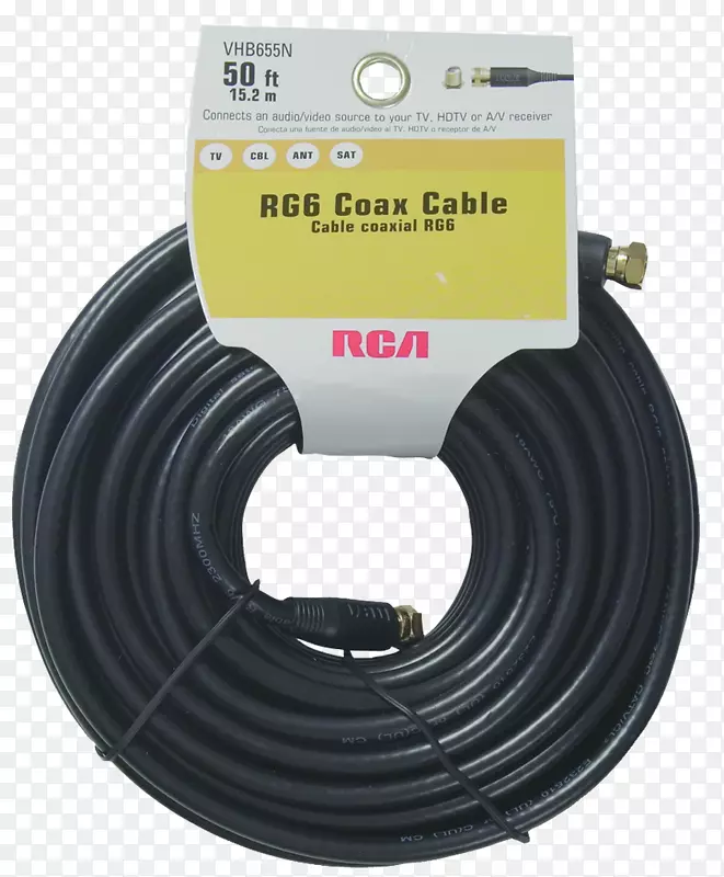 同轴电缆Audiovox rg-6 av接收机电视立体声同轴电缆