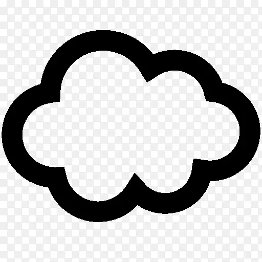 计算机图标云计算云存储云计算