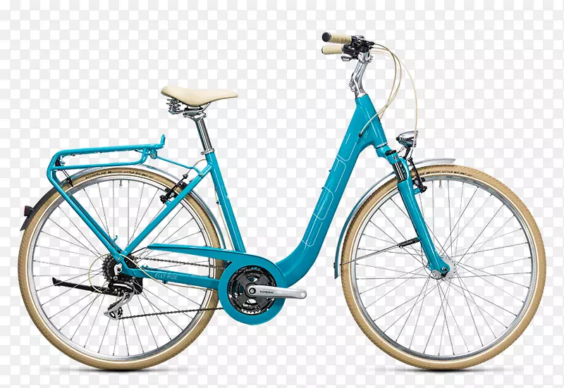 城市自行车立方体自行车绿色蓝色自行车