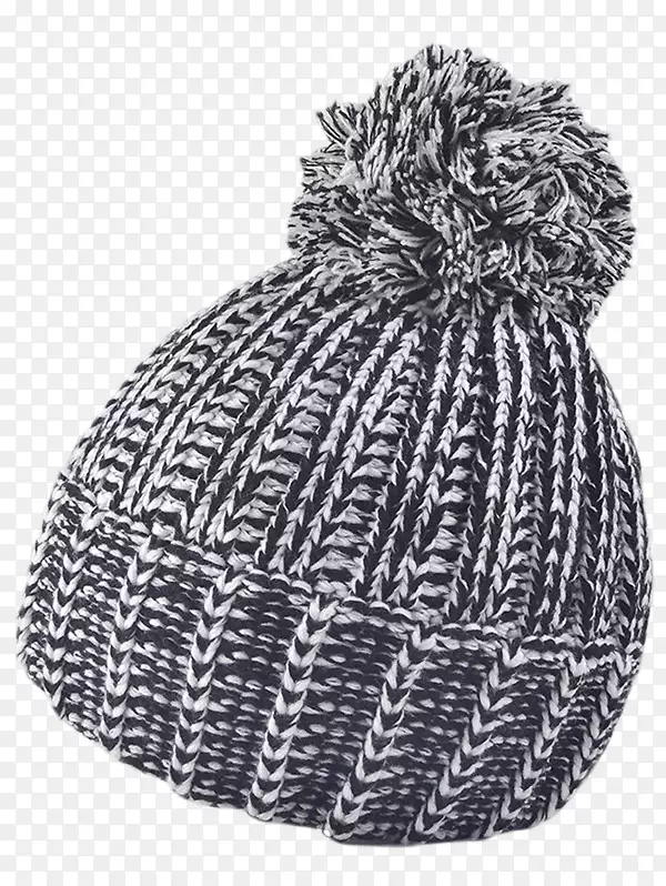羊皮针织帽针织羊毛