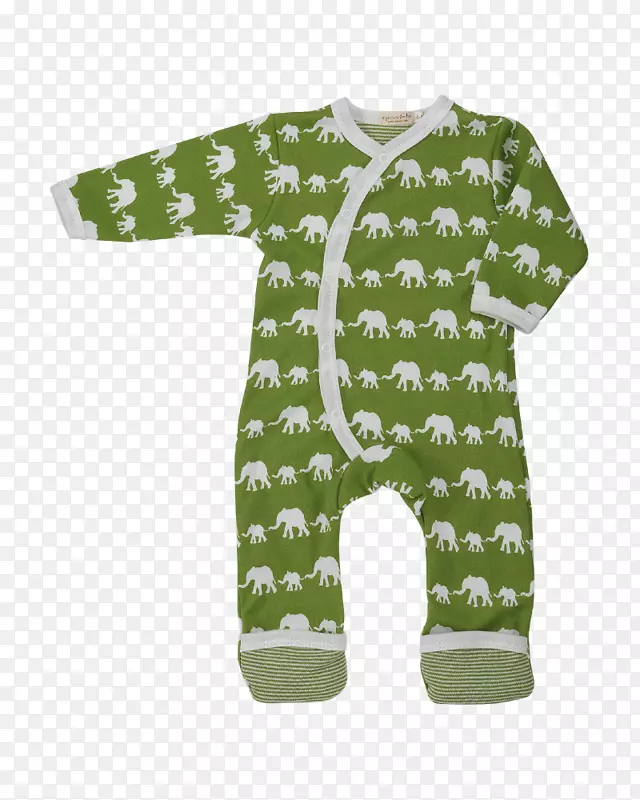婴儿服装有机棉睡衣男孩