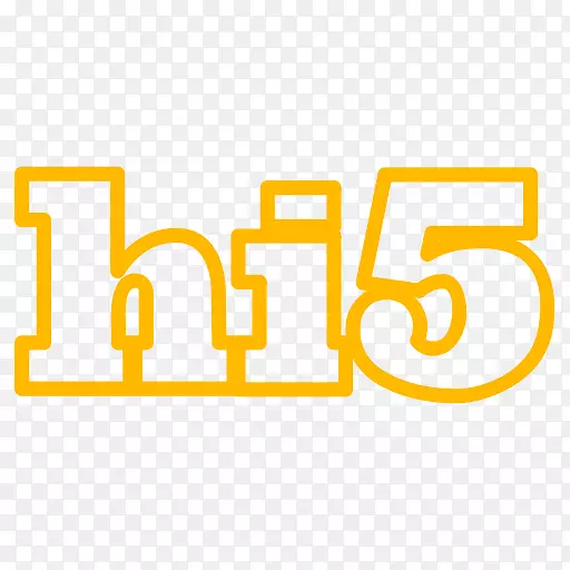 Hi5社交网络电脑图标剪贴画-hi5徽标
