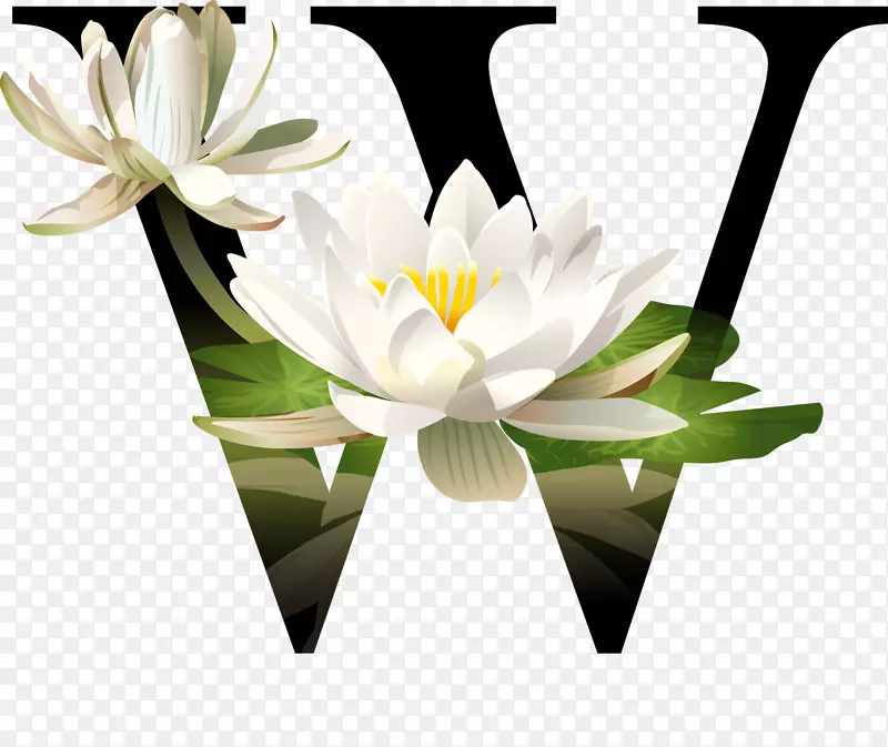 花卉设计标志-设计