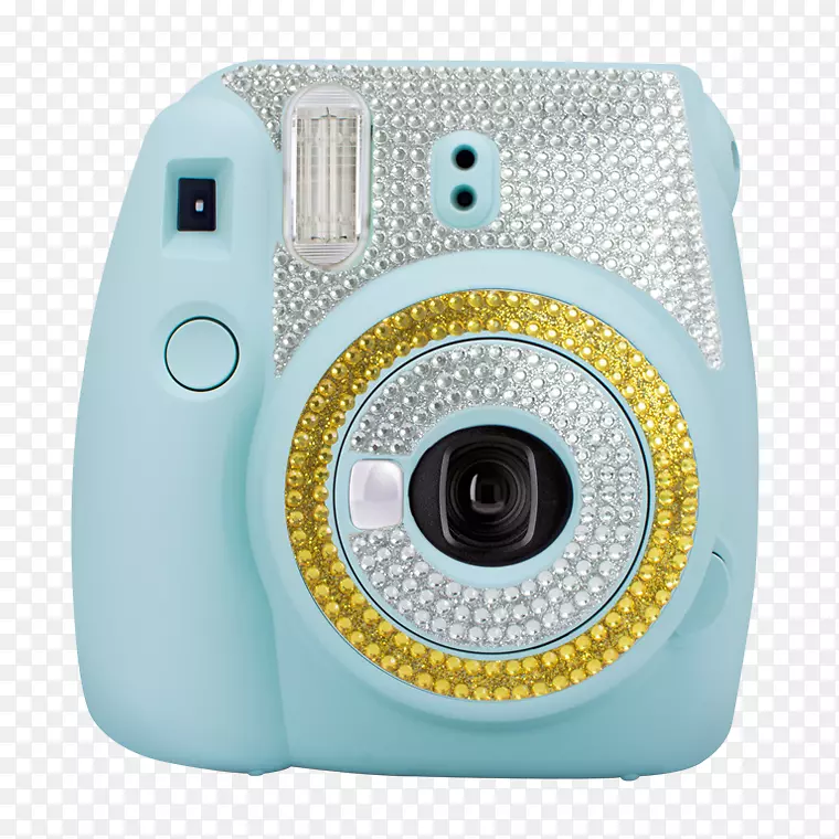 照相机镜头摄影胶片Fujifilm Instax迷你8自拍镜头即时照相机-照相机镜头